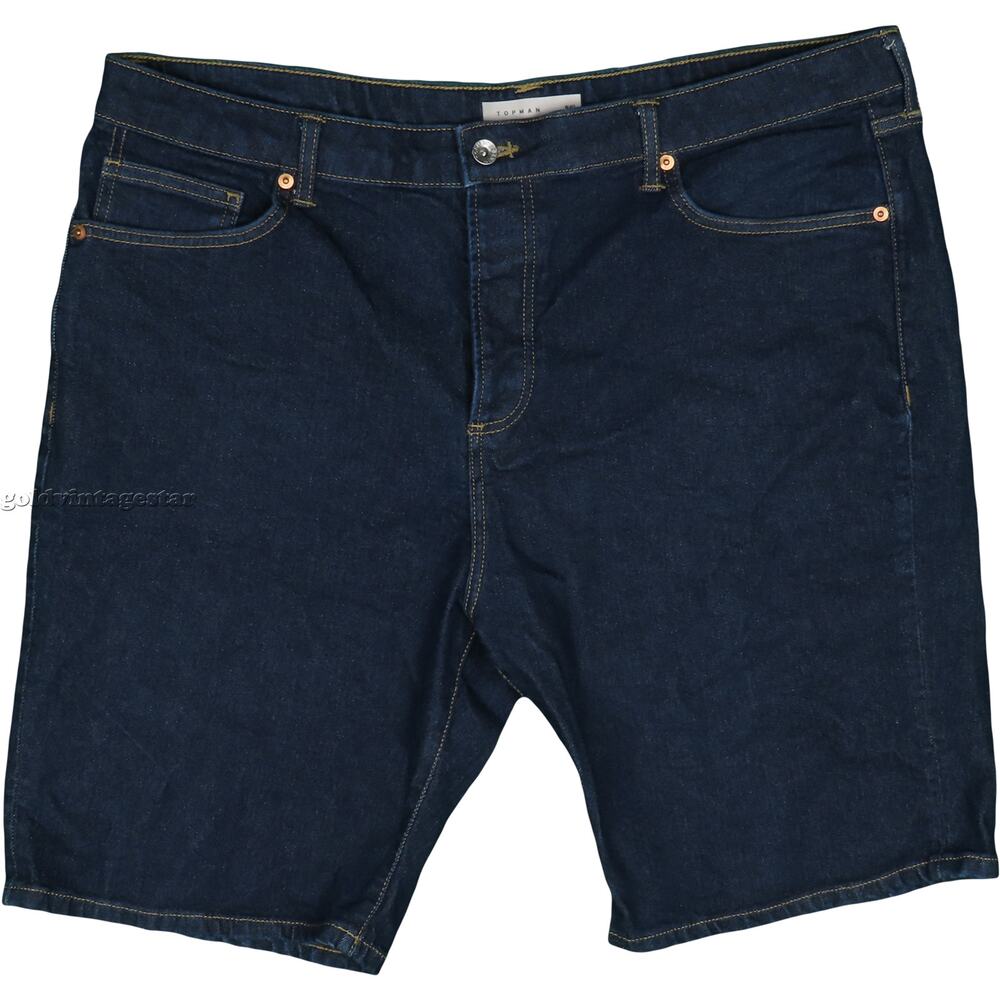 Topman Dark Denim Jean Shorts 40